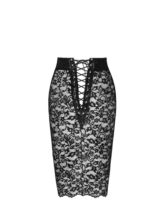 Jupe lacée Ambivalence F302 dentelle