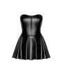 Mini robe bustier Dreamer F308 wetlook
