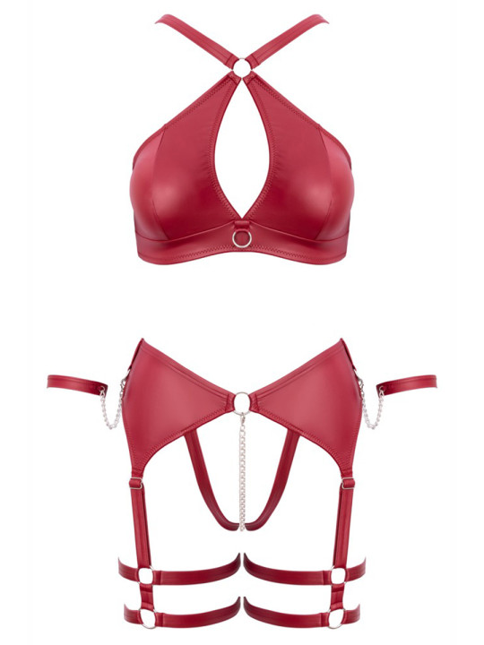 Ensemble BDSM bordeaux - Cotelli Bondage