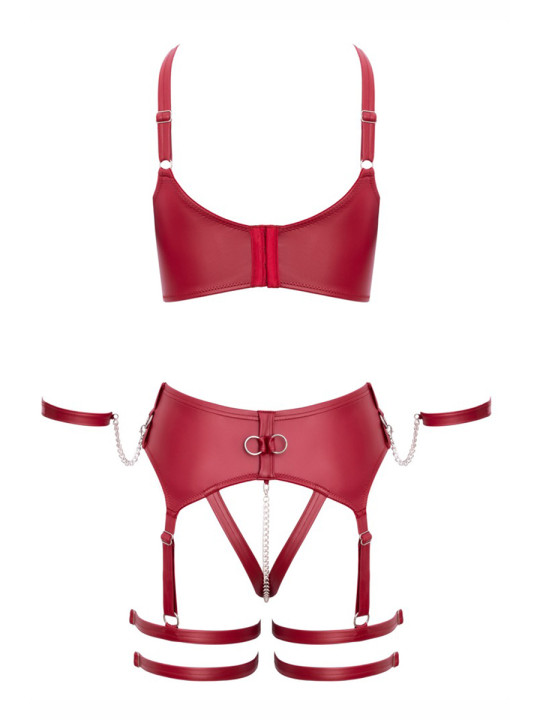 Ensemble BDSM bordeaux - Cotelli Bondage