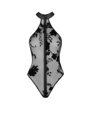 Body zippé Ego F314 tulle floqué