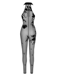 Combinaison zippée Ego F315 tulle floqué