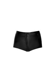 Short échancré F318 wetlook effet croco