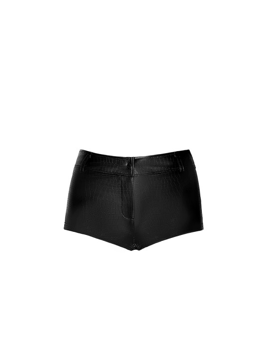 Short échancré F318 wetlook effet croco