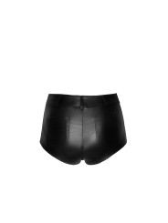 Short échancré F318 wetlook effet croco