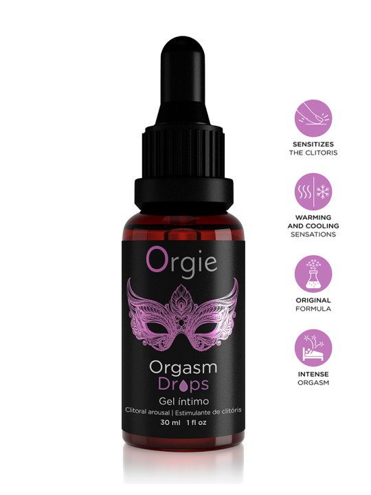 Gel d'excitation du Clitoris Orgasm Drops