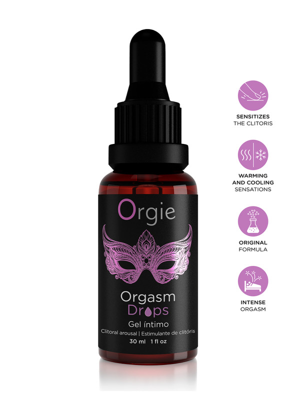 Gel d'excitation du Clitoris Orgasm Drops