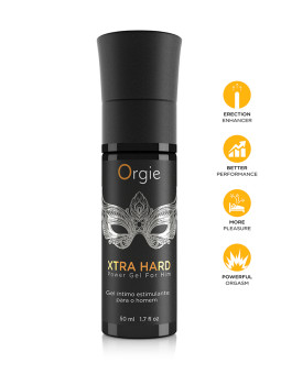 Gel stimulant l'excitation et l'érection Xtra Hard