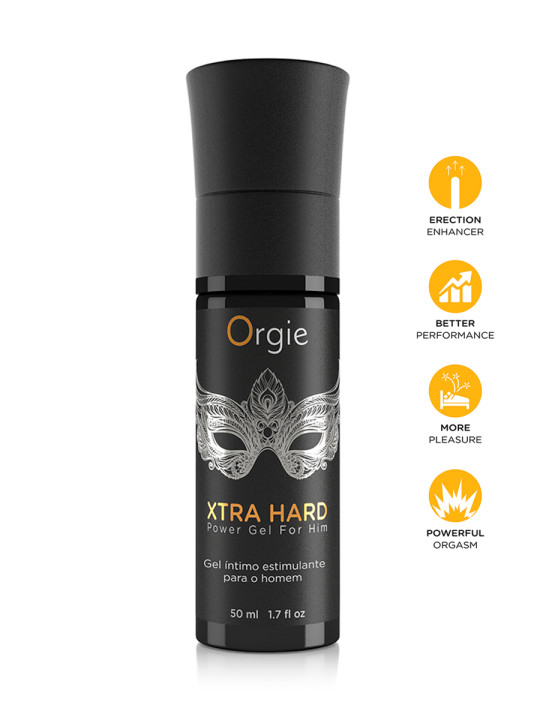 Gel stimulant l'excitation et l'érection Xtra Hard