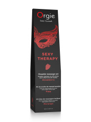 Huile de massage embrassable Sexy Therapy fraise