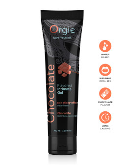 Lubrifiant eau Lube Tube chocolat 100ml