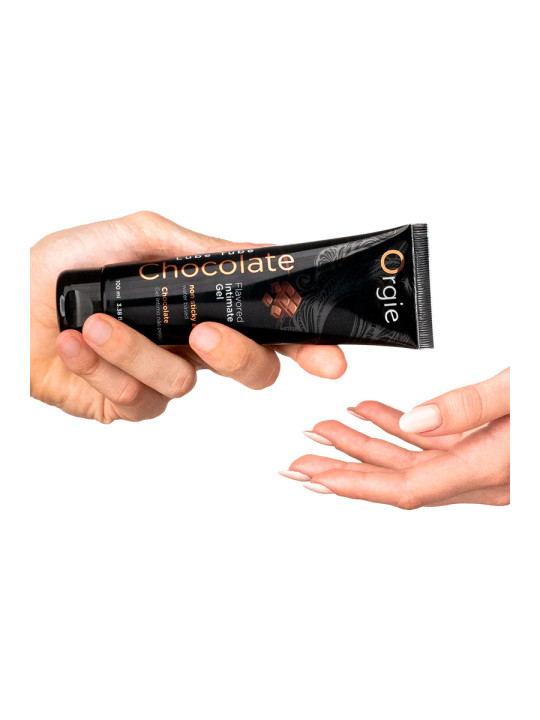 Lubrifiant eau Lube Tube chocolat 100ml
