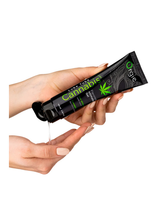 Lubrifiant eau Lube Tube Cannabis 100ml