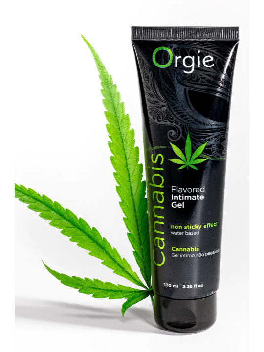 Lubrifiant eau Lube Tube Cannabis 100ml