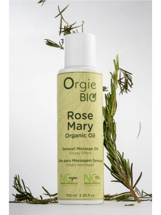Huile de massage Bio au Romarin - Orgie