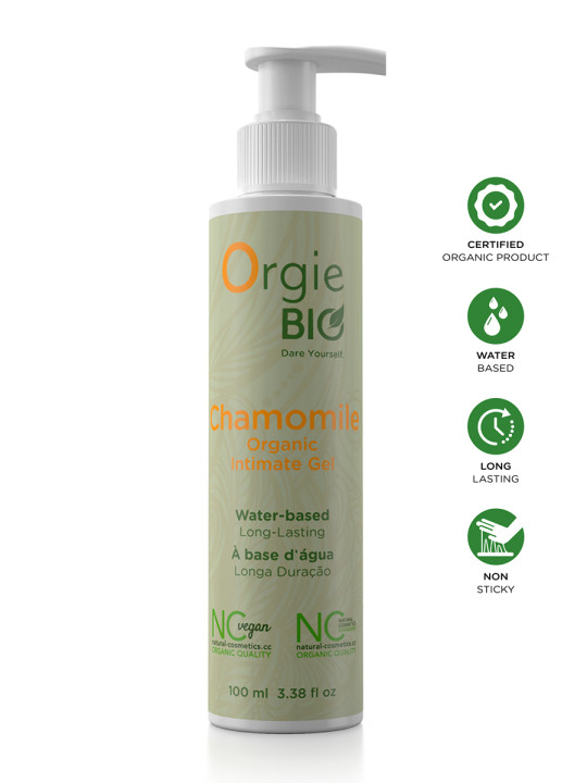 Gel Intime Bio à Base d'Eau à la camomille
