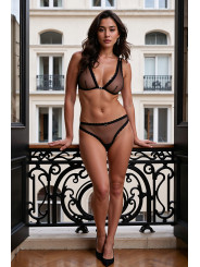Ensemble 2 pièces noir Belissana - Passion