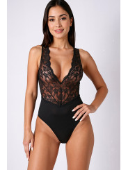 Body noir Evalie - Passion