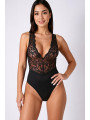 Body noir Evalie - Passion