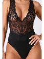 Body noir Evalie - Passion