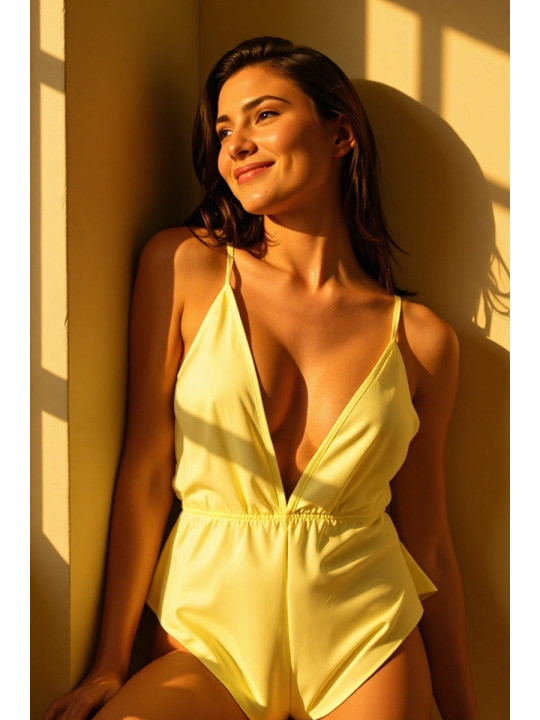 Body jaune Sensie - Passion