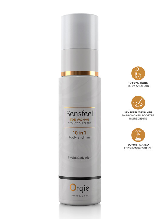 Elixir de Séduction Sensfeel 10 en 1 Pour Femme