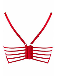 Soutien-gorge dentelle rouge V-9691 - Axami
