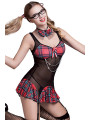 Tenue sexy étudiante  6 pièces - J Lingerie