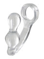 Stimulateur de prostate et cockring transparent