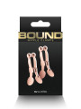 Pinces à tétons Bound rose gold
