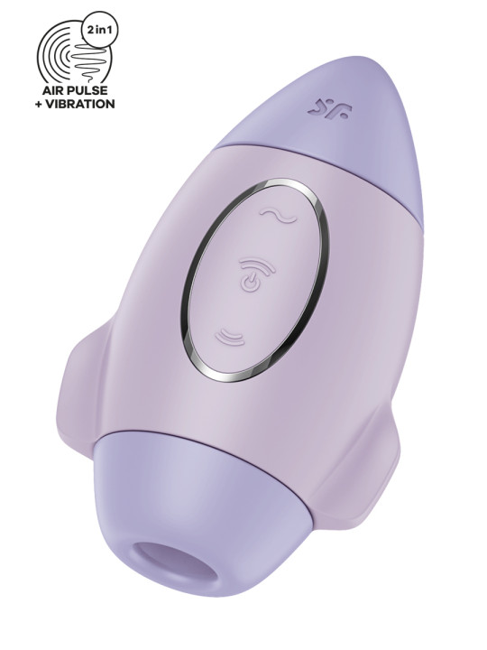 Stimulateur sans contact et vibrant Mission Control - Satisfyer