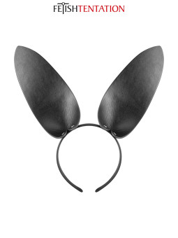 Oreilles de lapin en simili cuir - Fetish Tentation