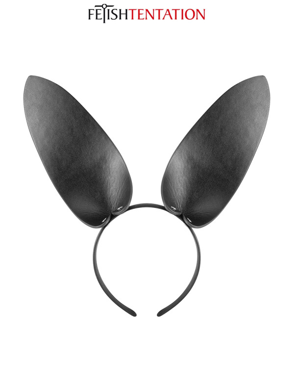 Oreilles de lapin en simili cuir - Fetish Tentation