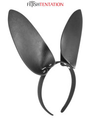 Oreilles de lapin en simili cuir - Fetish Tentation
