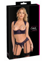 Ensemble lingerie ouverte violet - Cotelli Lingerie