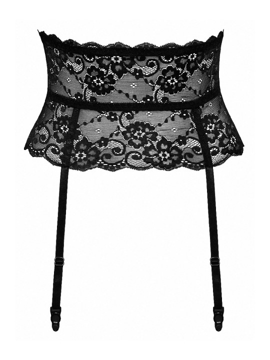 Ceinture porte-jarretelles noir - Cottelli Lingerie