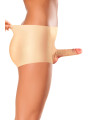 Culotte avec gode réaliste creux 