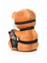 Ours en peluche en tenue Bondage