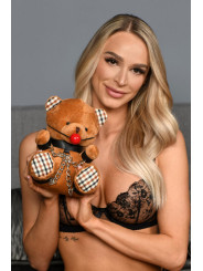 Ours en peluche bâillonné