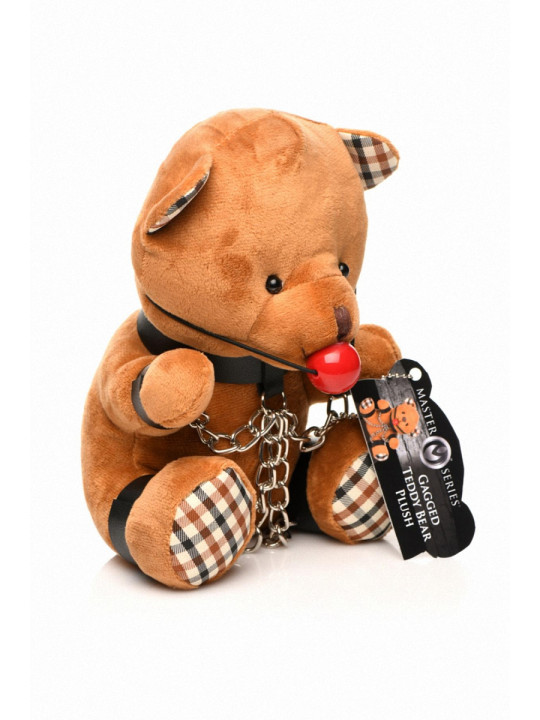 Ours en peluche bâillonné