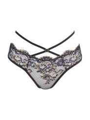 String dentelle Noir V-10368 - Axami