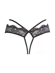 String dentelle Noir V-10368 - Axami