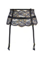 Porte-jarretelles dentelle Noir V-10362 - Axami