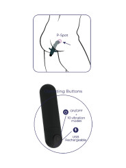 Plug anal vibrant Buddy - Wooomy