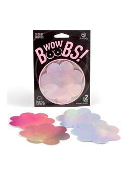  Cache-tétons fleur Wow Boobs - Secret Play