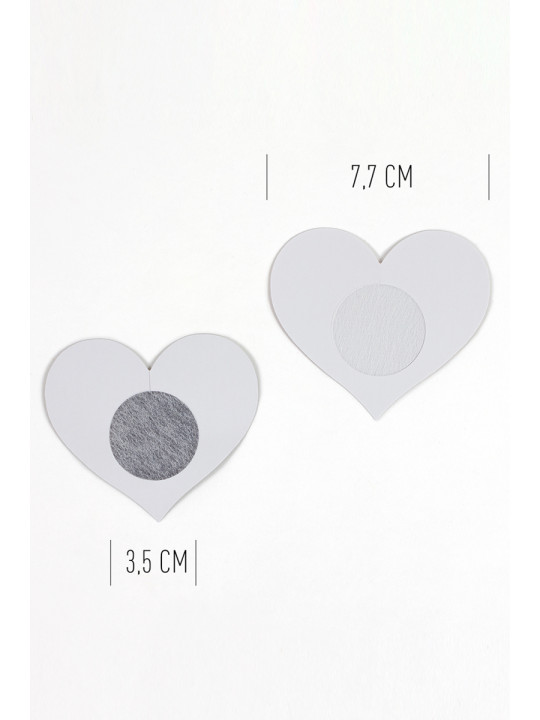 Cache-tétons coeur Wow Boobs - Secret Play