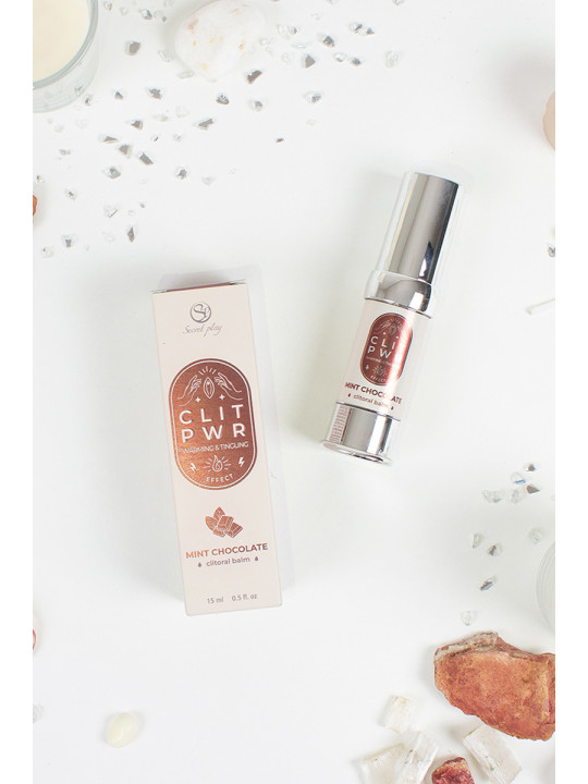 Baume pour clitoris Clit Pwr menthe chocolat