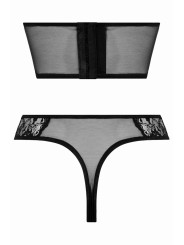 Ensemble bustier et string Tiara - Christine 
