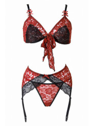 Ensemble lingerie 3 pièces Bobbi - Christine