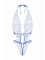 Body string ouvert Renee bleu - Christine